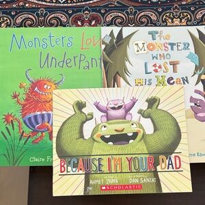 Children's Monster Themed Book Trio